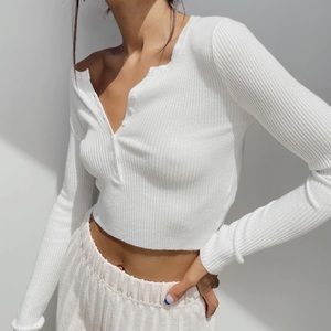 Princess Polly Unwritten Love Top White